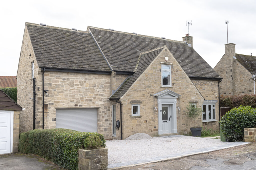 Front stone extension collingham